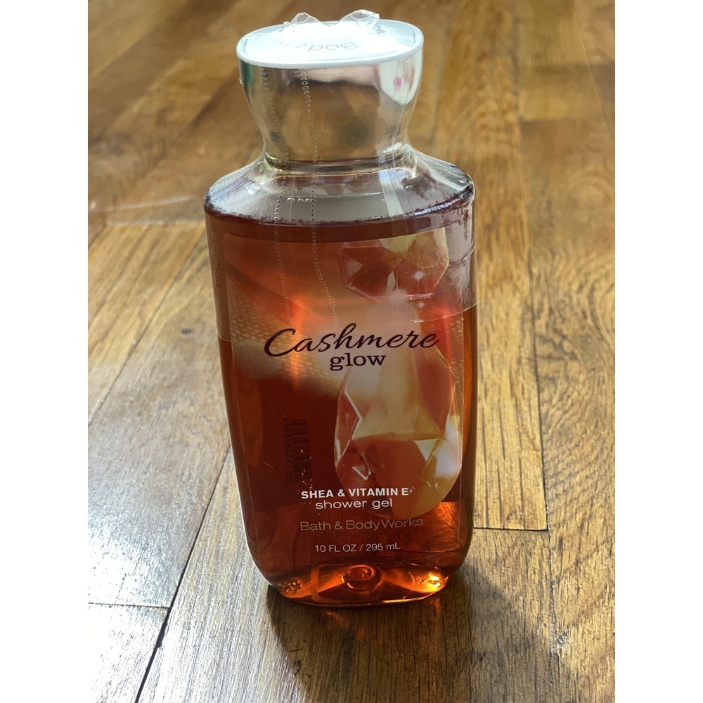 Bath & Body Works Cashmere Glow Shower Gel 10 oz Shea Vitamin E RETIRED Sealed